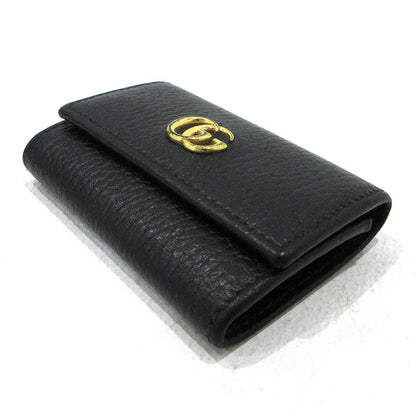 GUCCI | グッチ ダブルG 6連 キーケース 456118 ブラック【三重本店】