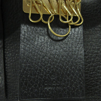 GUCCI | グッチ ダブルG 6連 キーケース 456118 ブラック【三重本店】