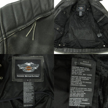HARLEY-DAVIDSON | ハーレーダビットソン レザー ブラック サイズ：M【三重本店】