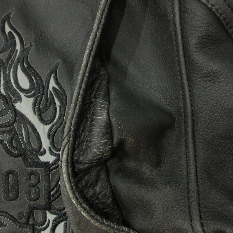 HARLEY-DAVIDSON | ハーレーダビットソン レザー ブラック サイズ：M【三重本店】