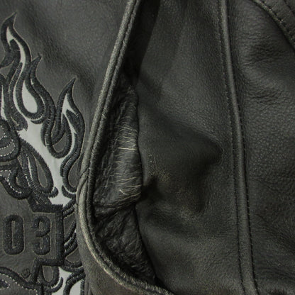 HARLEY-DAVIDSON | ハーレーダビットソン レザー ブラック サイズ：M【三重本店】