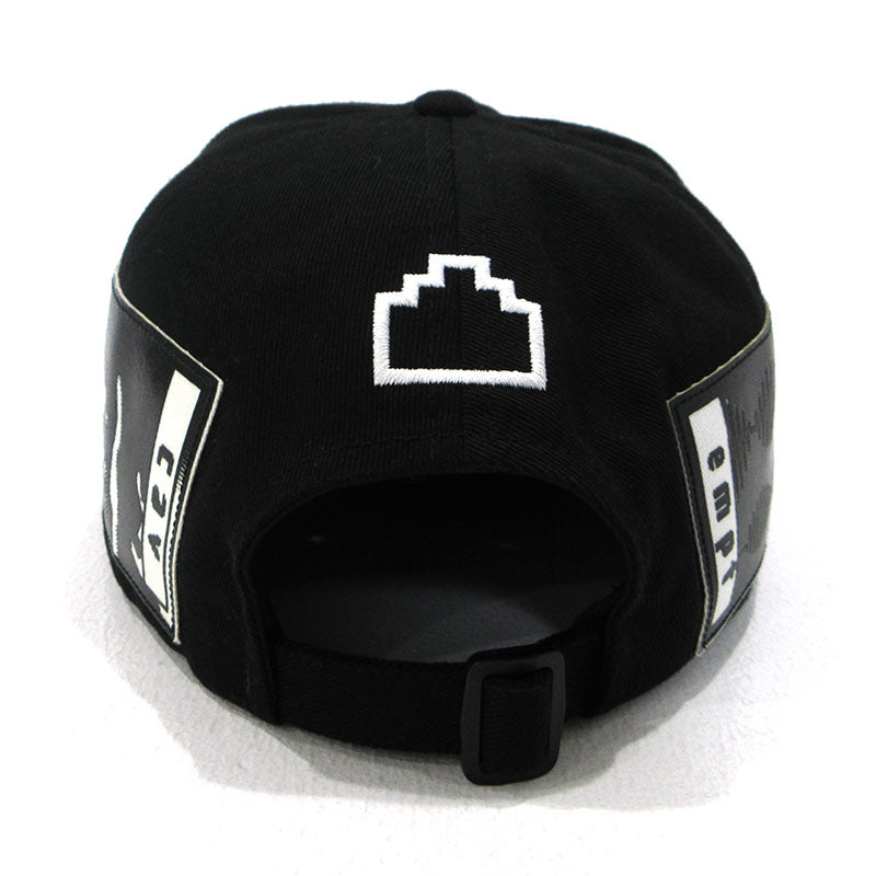 C.E | シーイー LR PATCHES CAP キャップ ブラック【三重本店】