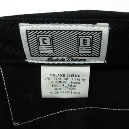 C.E | シーイー LR PATCHES CAP キャップ ブラック【三重本店】
