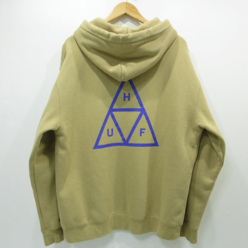 HUF | ハフ プルオーバーパーカー パーカー PF00572 ベージュ サイズ：L【三重本店】