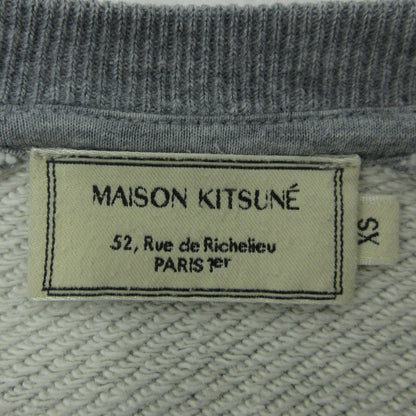 MAISON KITSUNE | メゾンキツネ TRICOLOR FOX PATCH スウェット KMM-2802-A グレー サイズ：XS【三重本店】