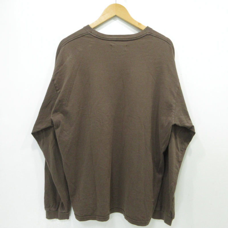 WIND AND SEA | ウィンダンシーウインダンシー 長袖Ｔシャツ WDS-O-BALL-24-Q1-CS-01 ブラウン サイズ：L【三重本店】