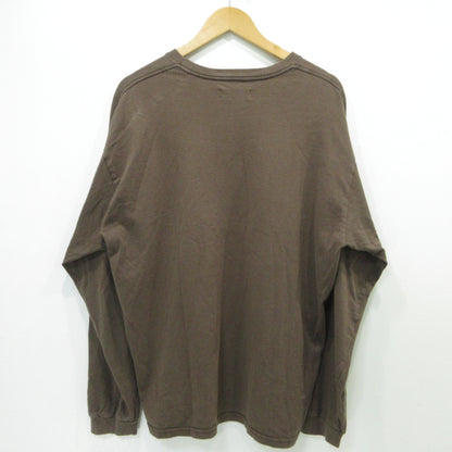 WIND AND SEA | ウィンダンシーウインダンシー 長袖Ｔシャツ WDS-O-BALL-24-Q1-CS-01 ブラウン サイズ：L【三重本店】