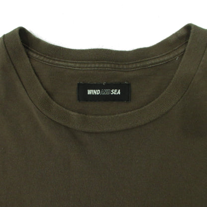 WIND AND SEA | ウィンダンシーウインダンシー 長袖Ｔシャツ WDS-O-BALL-24-Q1-CS-01 ブラウン サイズ：L【三重本店】