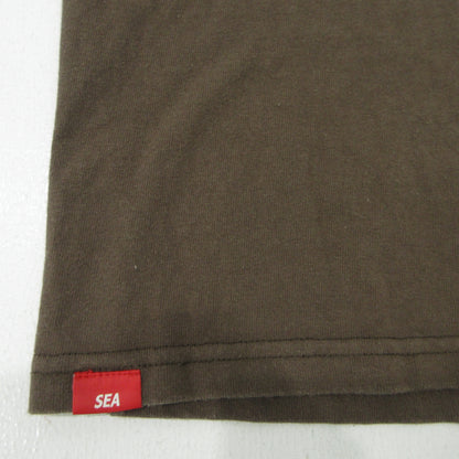 WIND AND SEA | ウィンダンシーウインダンシー 長袖Ｔシャツ WDS-O-BALL-24-Q1-CS-01 ブラウン サイズ：L【三重本店】