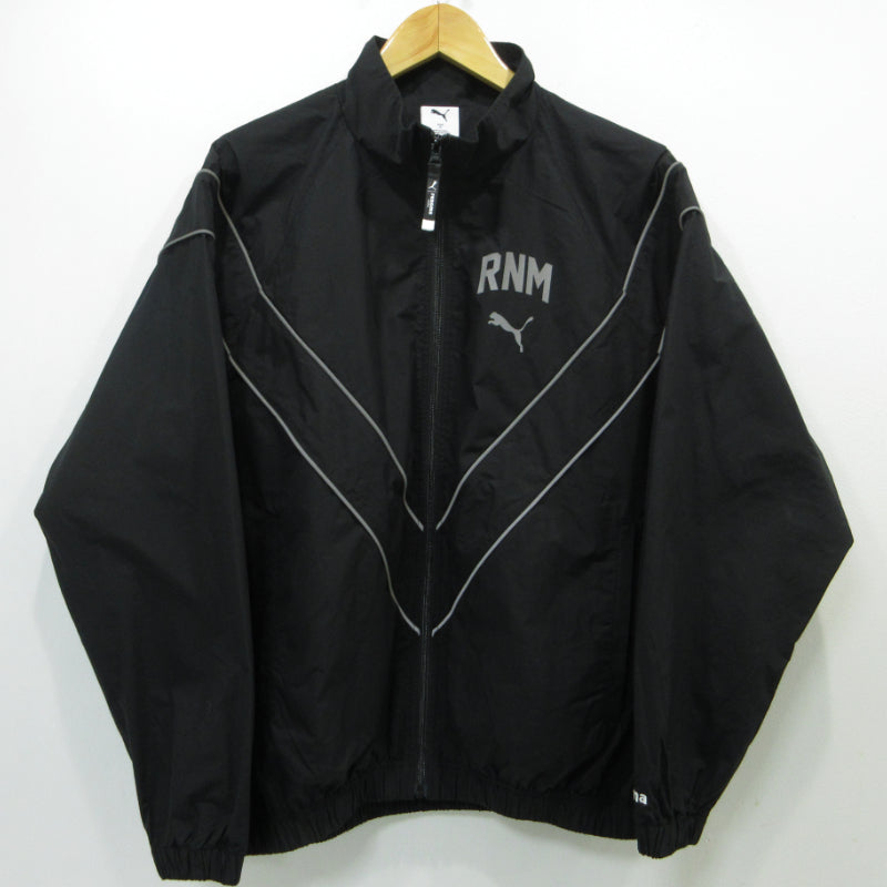 PUMA | プーマ renoma golf ゴルフジャケット ナイロンジャケット 638368 ブラック サイズ：M【三重本店】