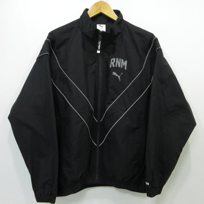 PUMA | プーマ renoma golf ゴルフジャケット ナイロンジャケット 638368 ブラック サイズ：M【三重本店】