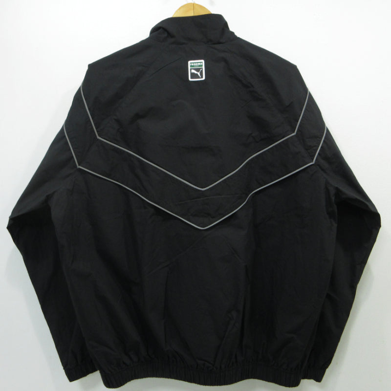 PUMA | プーマ renoma golf ゴルフジャケット ナイロンジャケット 638368 ブラック サイズ：M【三重本店】