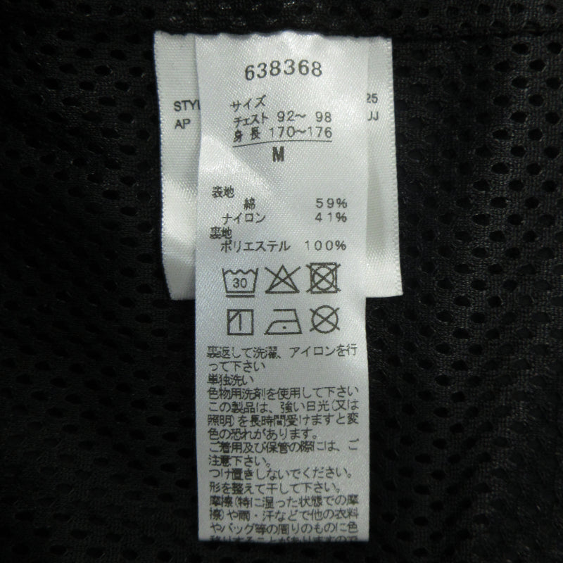 PUMA | プーマ renoma golf ゴルフジャケット ナイロンジャケット 638368 ブラック サイズ：M【三重本店】