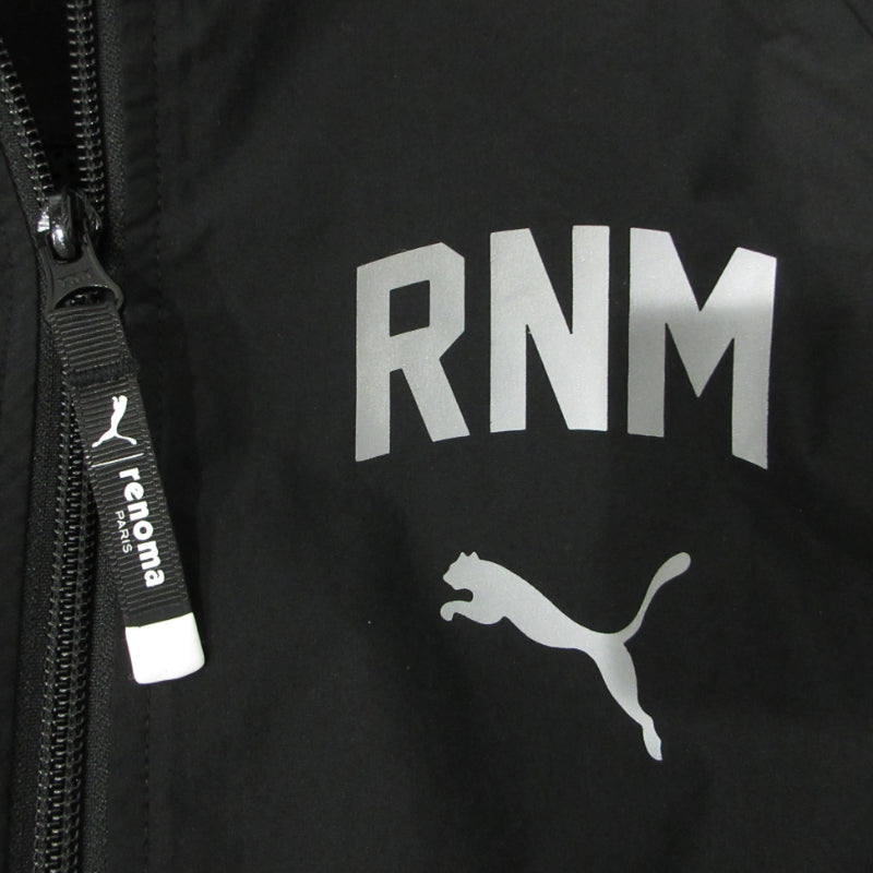 PUMA | プーマ renoma golf ゴルフジャケット ナイロンジャケット 638368 ブラック サイズ：M【三重本店】