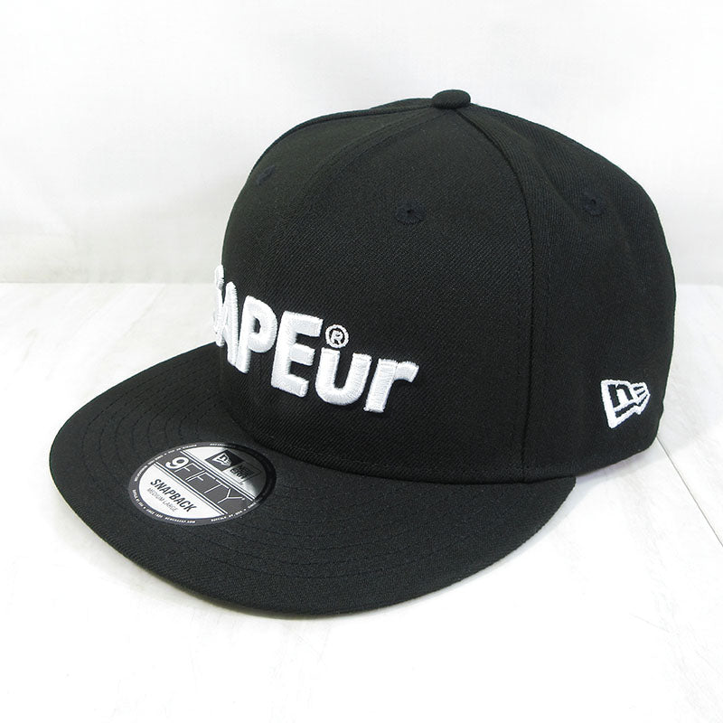 NEW ERA | ニューエラ ×SAPEur(サプール) コラボレーション 9FIFTY スナップバックキャップ サイズ：MEDIUM/LARGE キャップ ブラック【三重本店】