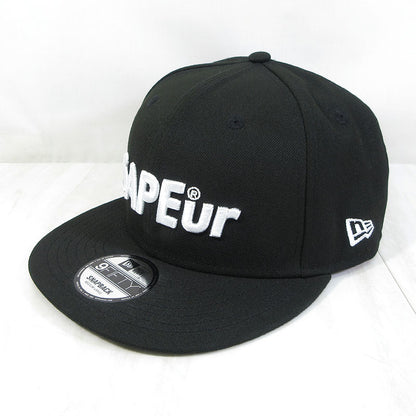 NEW ERA | ニューエラ ×SAPEur(サプール) コラボレーション 9FIFTY スナップバックキャップ サイズ：MEDIUM/LARGE キャップ ブラック【三重本店】