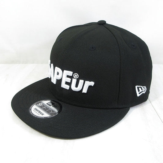 NEW ERA | ニューエラ ×SAPEur(サプール) コラボレーション 9FIFTY スナップバックキャップ サイズ：MEDIUM/LARGE キャップ ブラック【三重本店】