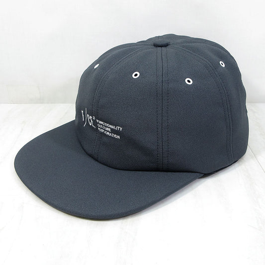 F/CE. | エフシーイー 8 PANNEL CONTOUR CAP 8パネル コントール キャップ / ロゴ刺繍 キャップ FAC38252U0003 Charcoal サイズ：FreeSize【三重本店】