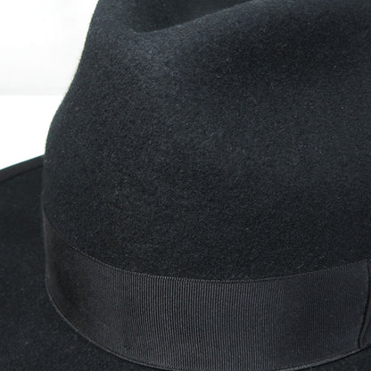 The H.W.DOG&Co. | ザエイチダブリュードッグアンドコー POINT-H 中折れハット ティアドロップ型 ハット D-00008-H ブラック サイズ：34【三重本店】