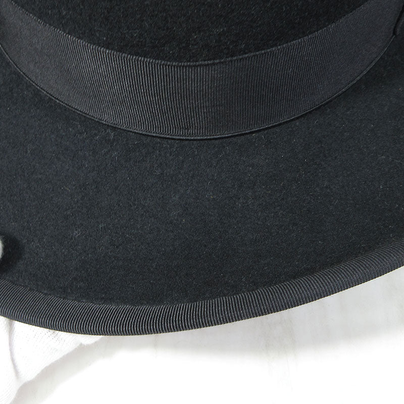 The H.W.DOG&Co. | ザエイチダブリュードッグアンドコー POINT-H 中折れハット ティアドロップ型 ハット D-00008-H ブラック サイズ：34【三重本店】