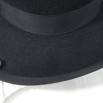 The H.W.DOG&Co. | ザエイチダブリュードッグアンドコー POINT-H 中折れハット ティアドロップ型 ハット D-00008-H ブラック サイズ：34【三重本店】