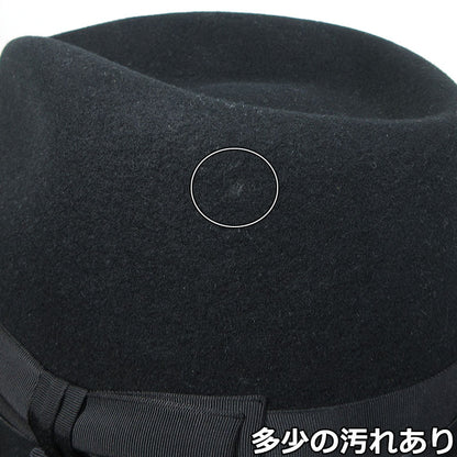 The H.W.DOG&Co. | ザエイチダブリュードッグアンドコー POINT-H 中折れハット ティアドロップ型 ハット D-00008-H ブラック サイズ：34【三重本店】