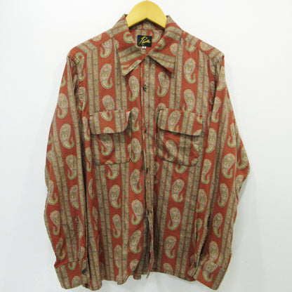 Needles | ニードルス Classic Shirt Paisley クラシックシャツ ペイズリー 長袖シャツ OT209 オレンジ サイズ：M【三重本店】