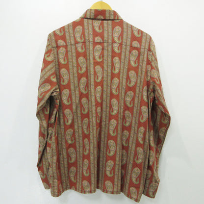 Needles | ニードルス Classic Shirt Paisley クラシックシャツ ペイズリー 長袖シャツ OT209 オレンジ サイズ：M【三重本店】