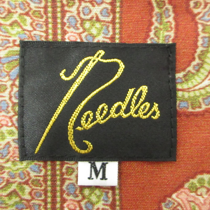 Needles | ニードルス Classic Shirt Paisley クラシックシャツ ペイズリー 長袖シャツ OT209 オレンジ サイズ：M【三重本店】