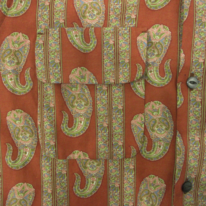 Needles | ニードルス Classic Shirt Paisley クラシックシャツ ペイズリー 長袖シャツ OT209 オレンジ サイズ：M【三重本店】
