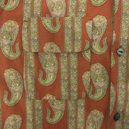Needles | ニードルス Classic Shirt Paisley クラシックシャツ ペイズリー 長袖シャツ OT209 オレンジ サイズ：M【三重本店】