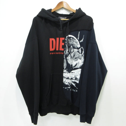 DIESEL | ディーゼル Blasty スウェットパーカー パーカー ブラック サイズ：L【三重本店】