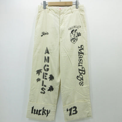 ×VERDY パンツ M25K6PT009 ホワイト サイズ：44【三重本店】