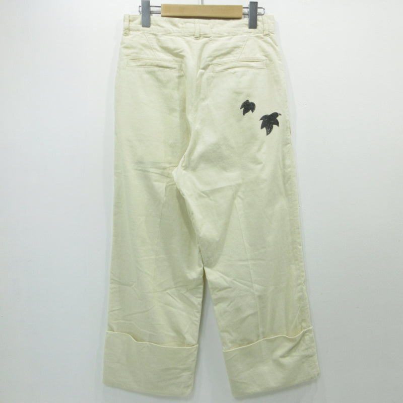 ×VERDY パンツ M25K6PT009 ホワイト サイズ：44【三重本店】