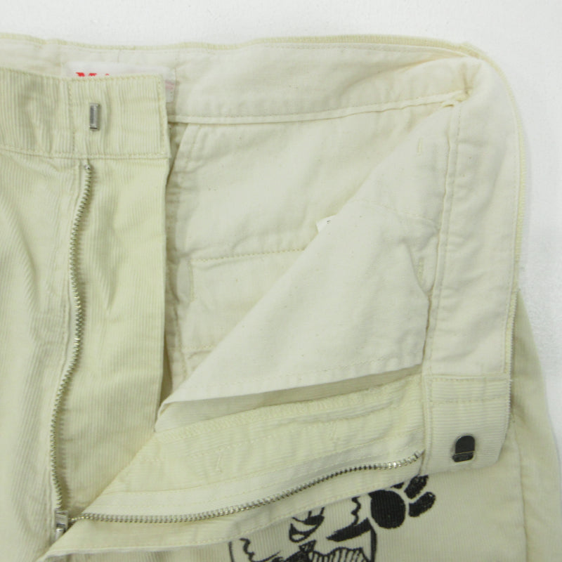 ×VERDY パンツ M25K6PT009 ホワイト サイズ：44【三重本店】