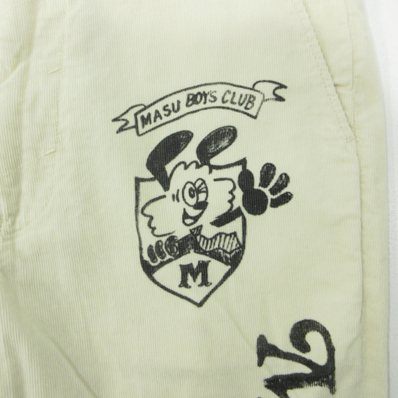×VERDY パンツ M25K6PT009 ホワイト サイズ：44【三重本店】