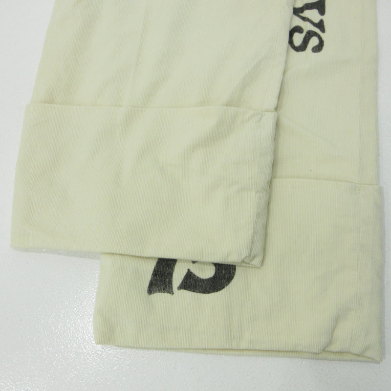 ×VERDY パンツ M25K6PT009 ホワイト サイズ：44【三重本店】