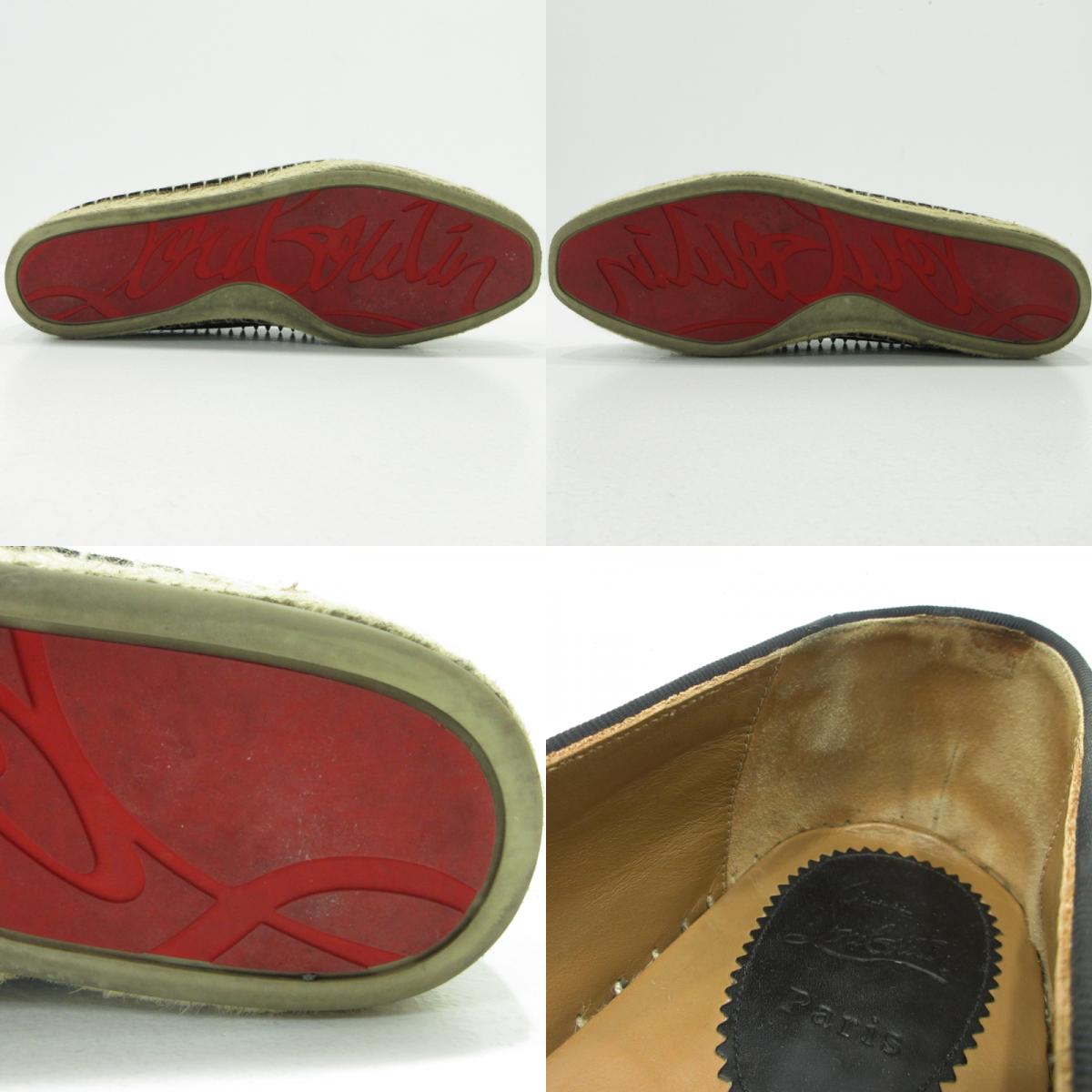 Christian Louboutin | クリスチャンルブタン スパイクスタッズ その他靴 1201023 ブラック 26cm【三重本店】
