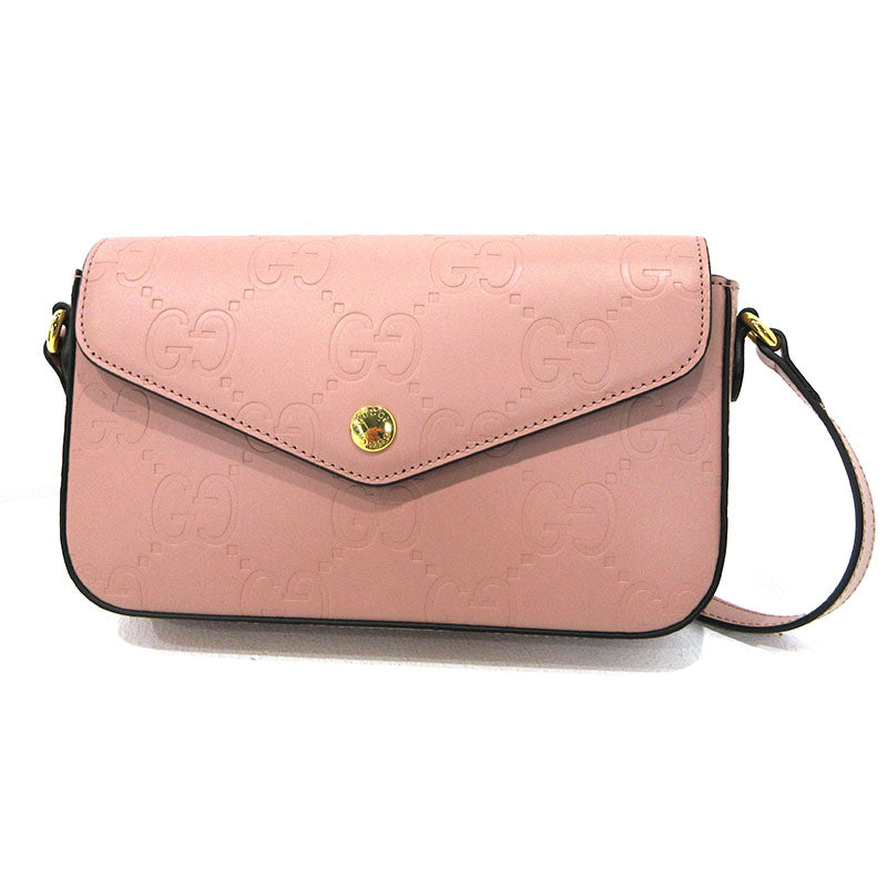 GUCCI | グッチ GGスーパーミニ ショルダーバッグ 772794 ピンク【三重本店】
