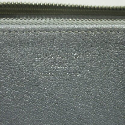 LOUIS VUITTON | ルイ・ヴィトン ジッピーウォレット エキゾチックパイソン 長財布 N87182 グレー×シルバー【三重本店】