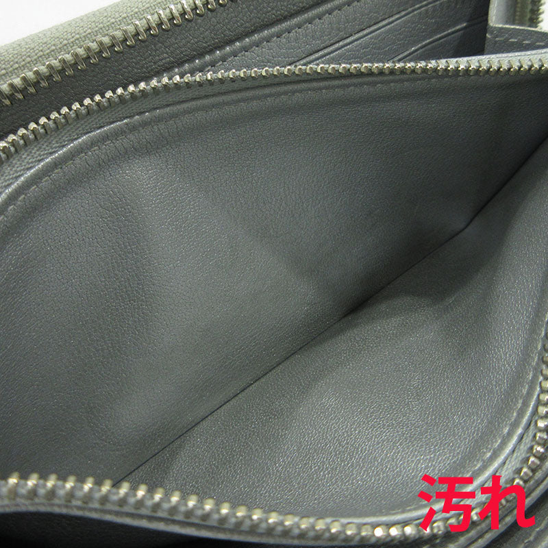 LOUIS VUITTON | ルイ・ヴィトン ジッピーウォレット エキゾチックパイソン 長財布 N87182 グレー×シルバー【三重本店】