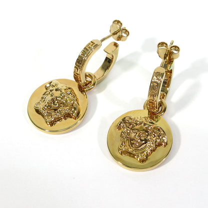VERSACE | ヴェルサーチ メデューサ グレカ サークル ピアス ピアス ゴールド系【三重本店】