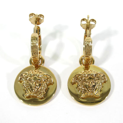 VERSACE | ヴェルサーチ メデューサ グレカ サークル ピアス ピアス ゴールド系【三重本店】