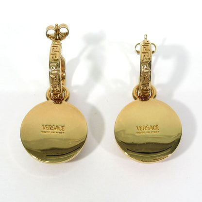 VERSACE | ヴェルサーチ メデューサ グレカ サークル ピアス ピアス ゴールド系【三重本店】