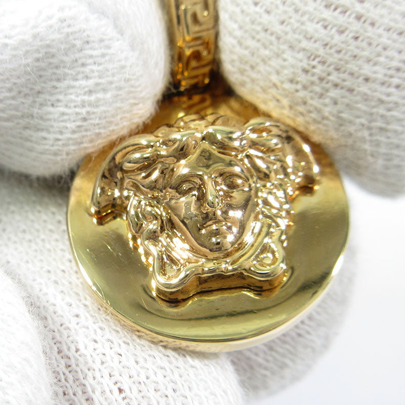 VERSACE | ヴェルサーチ メデューサ グレカ サークル ピアス ピアス ゴールド系【三重本店】