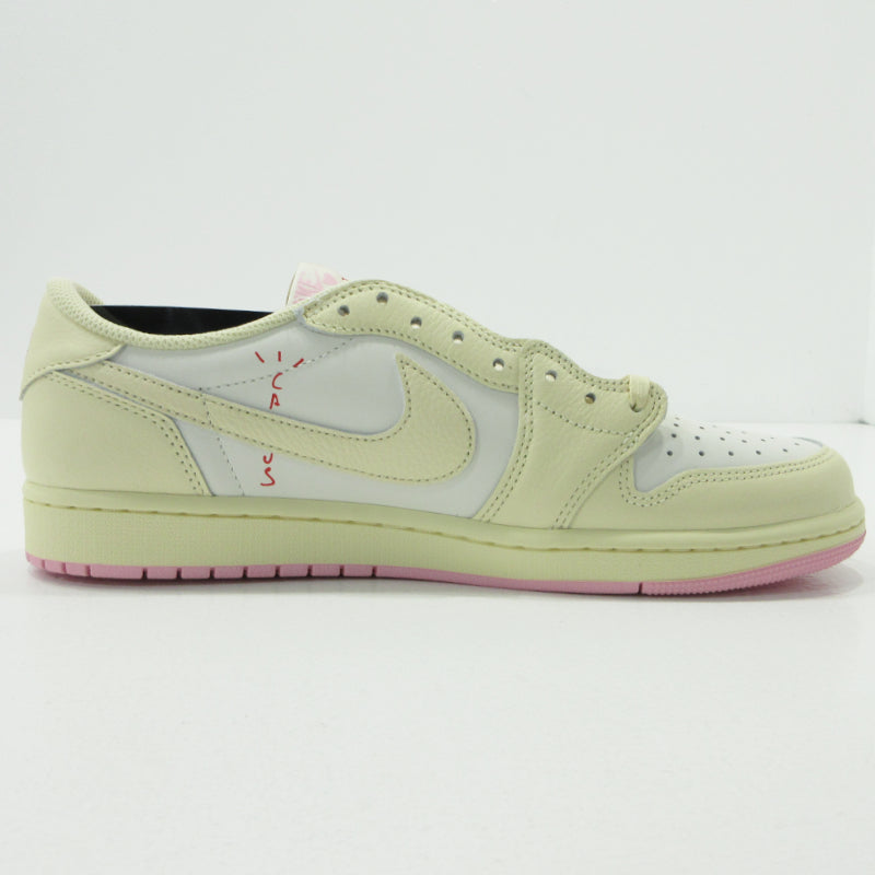 NIKE | ナイキ AJ1 Retro Low OG ×Travis Scott エア ジョーダン トラヴィス スコット スニーカー IQ7604-100 ピンク 28.5cm【三重本店】