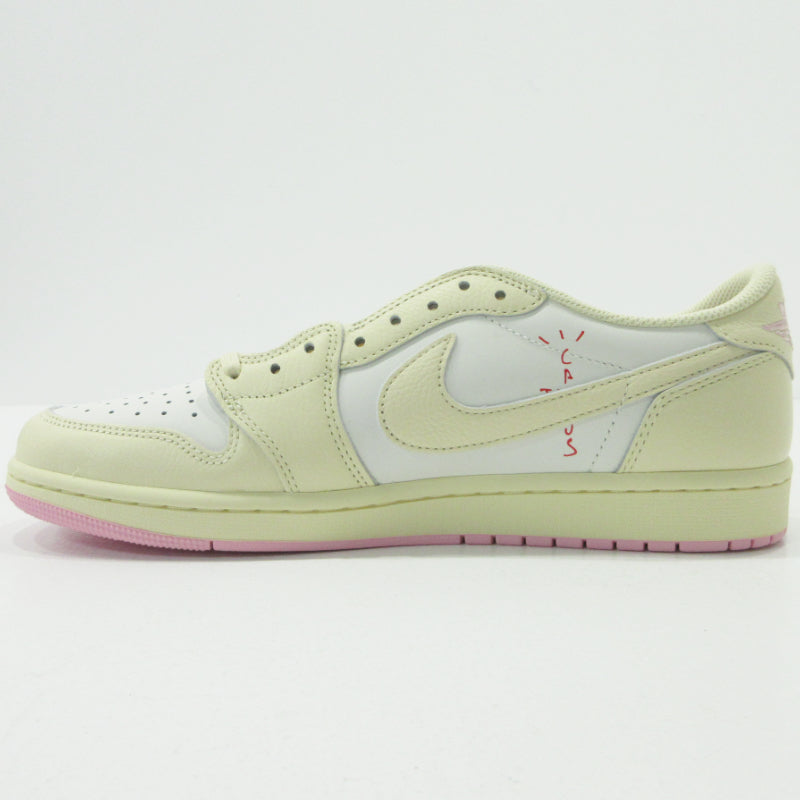 NIKE | ナイキ AJ1 Retro Low OG ×Travis Scott エア ジョーダン トラヴィス スコット スニーカー IQ7604-100 ピンク 28.5cm【三重本店】