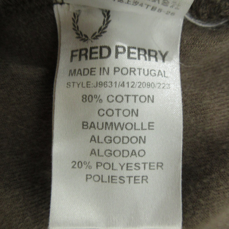 FRED PERRY | フレッドペリー ベロア ジャージ J9631 ブラウン サイズ：M【三重本店】