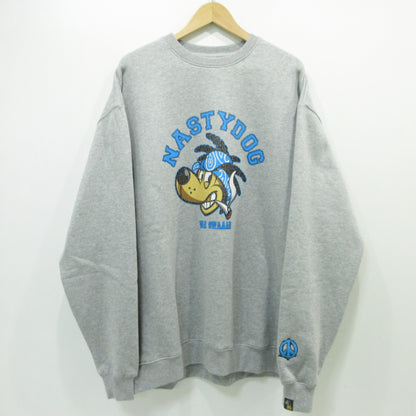 NASTY DOG | ナスティードッグナスティドッグ 裏起毛 スウェット グレー サイズ：XL【三重本店】