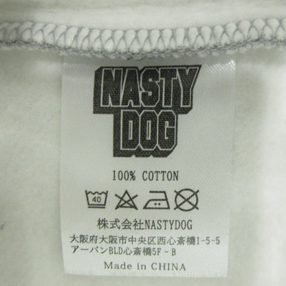 NASTY DOG | ナスティードッグナスティドッグ 裏起毛 スウェット グレー サイズ：XL【三重本店】